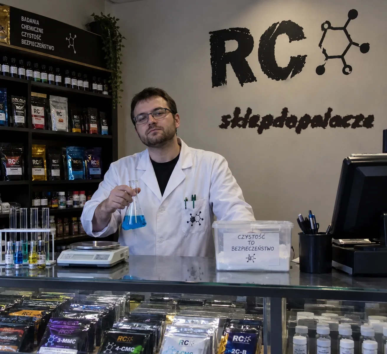 Przy ladzie RC — Sklepdopalacze